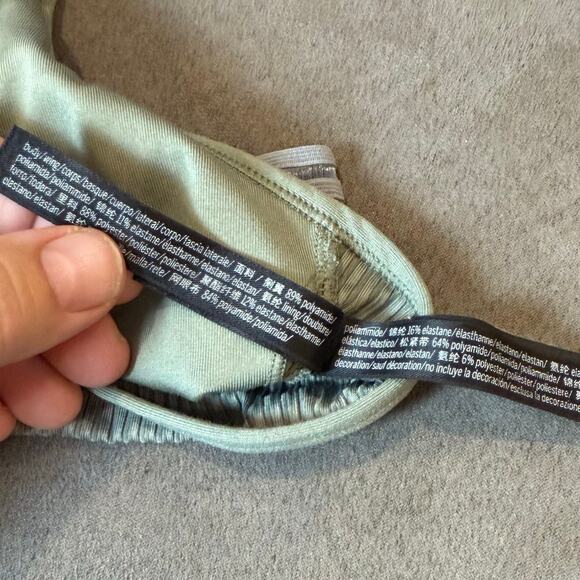 Pink Sport Victoria's Secret Ultimate Lightly Lined Sports Bra Bralette Green M - Picture 6 of 7